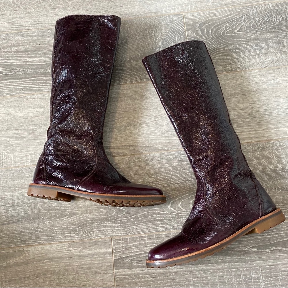 CCO Barney’s tall purple boots